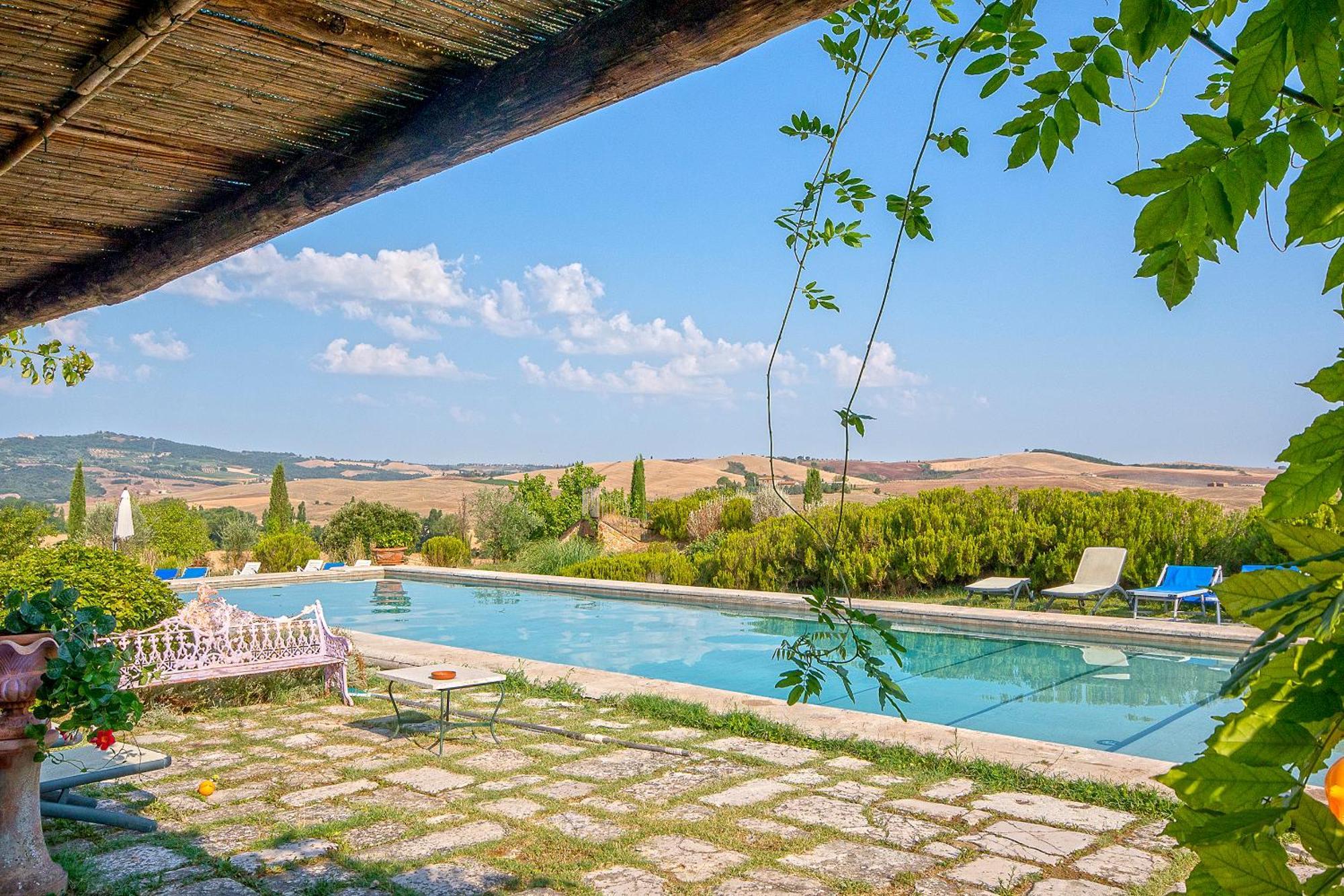 Agriturismo Le Sorbelle D'Orcia Con Piscina Pienza Exterior photo