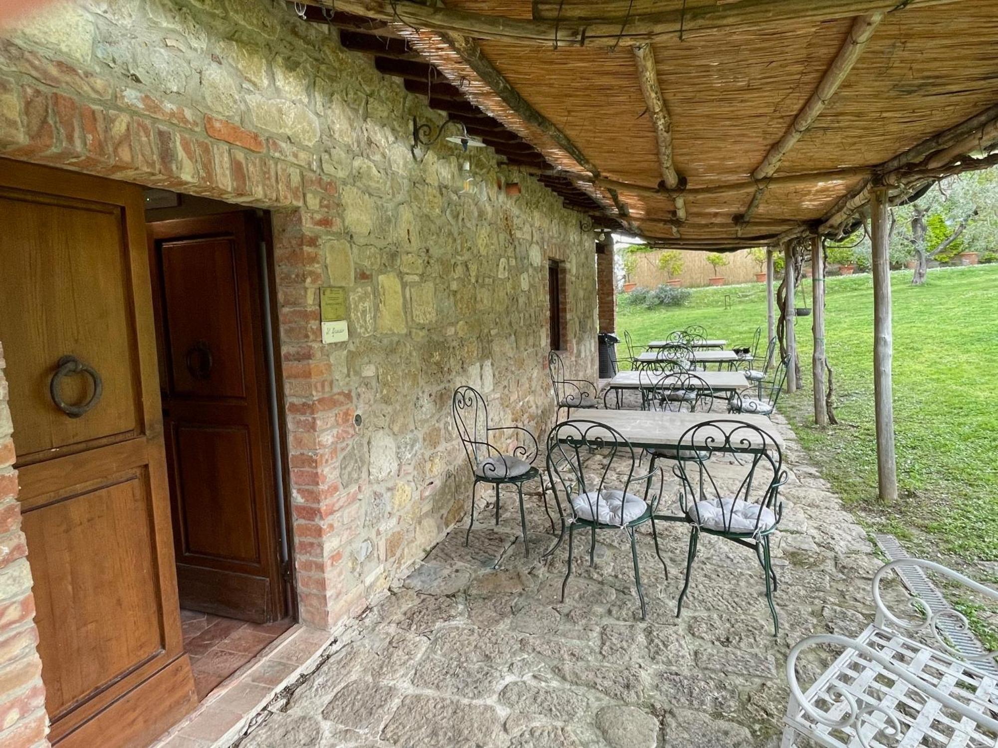 Agriturismo Le Sorbelle D'Orcia Con Piscina Pienza Exterior photo