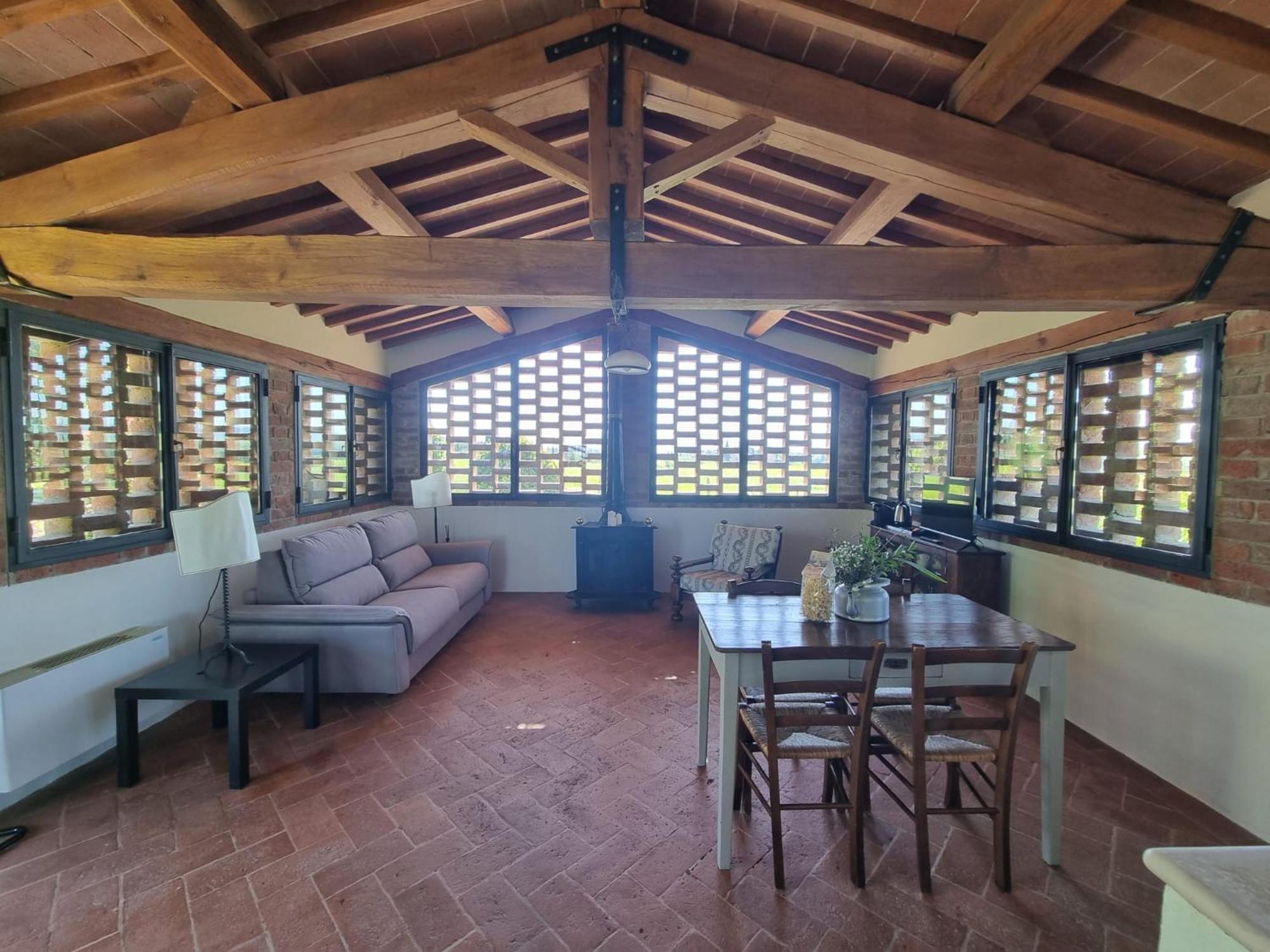 Agriturismo Le Sorbelle D'Orcia Con Piscina Pienza Exterior photo