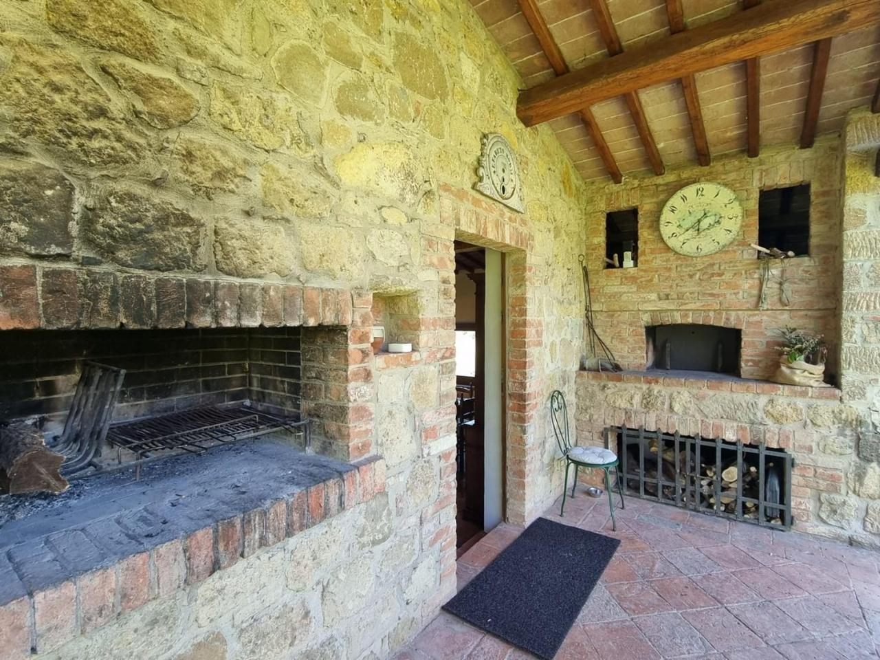 Agriturismo Le Sorbelle D'Orcia Con Piscina Pienza Exterior photo